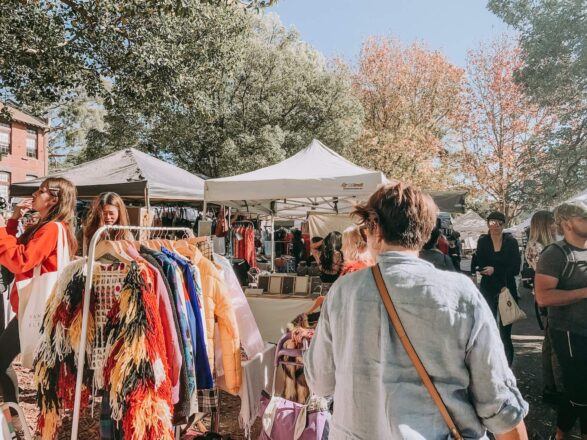 Glebe markets in Australia